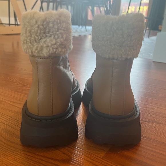 Simon Miller Lace Up Scrambler Boot in Caramel - Picture 3 of 8